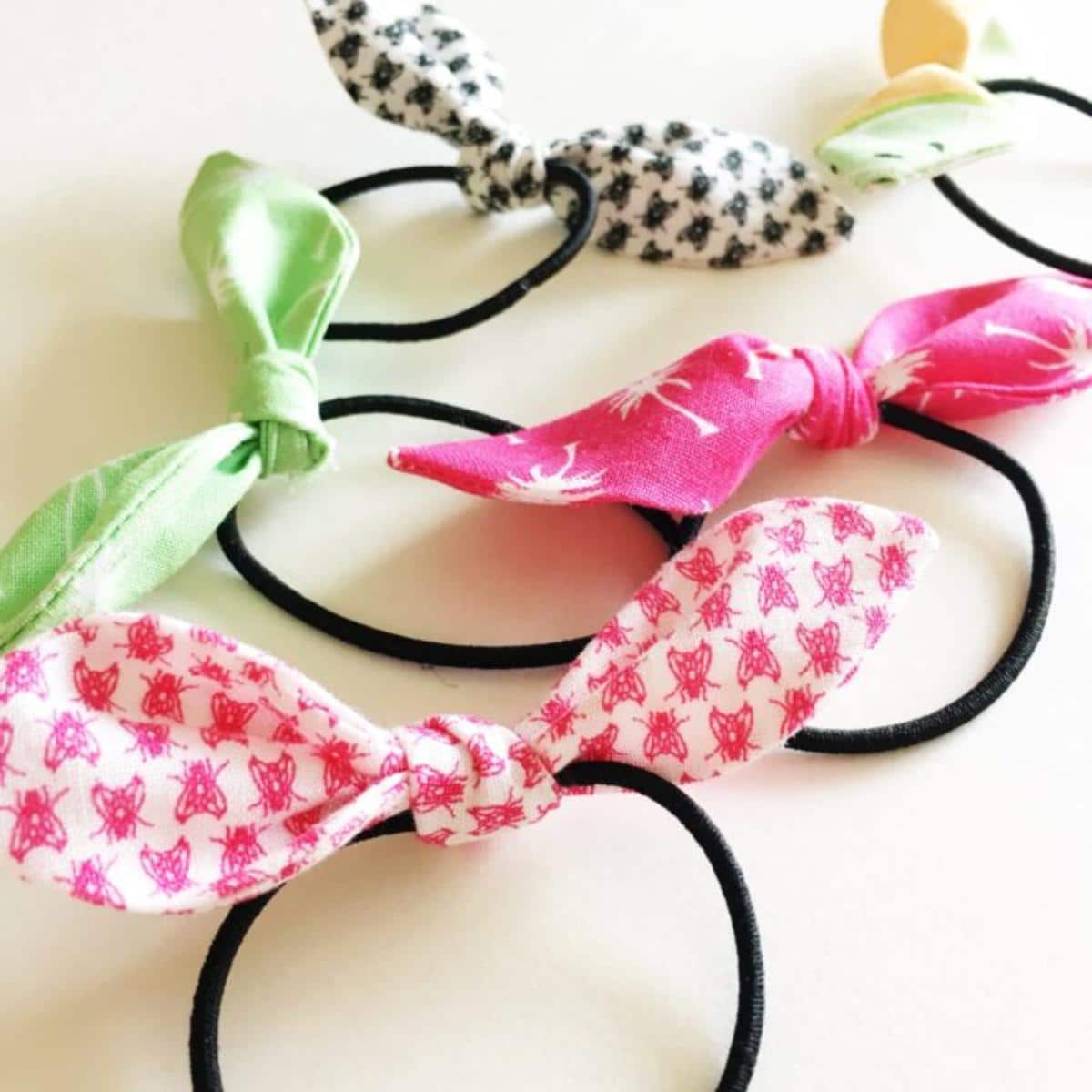 DIY Knotted Hair Ties